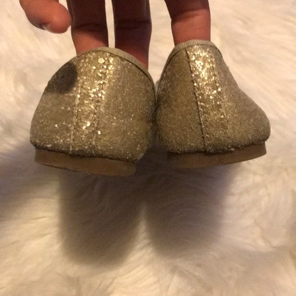 Lands’end glitter  bowed flats size 13 - Picture 6 of 8